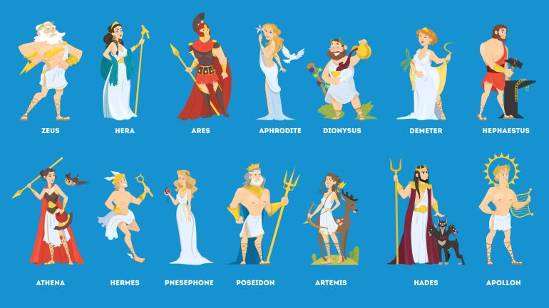 Greek Gods Greek Books